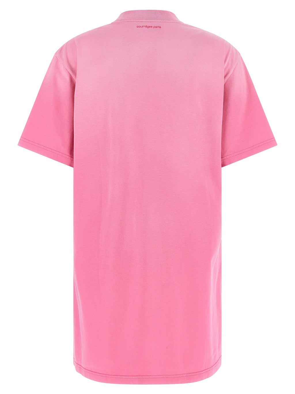 Courrèges Multicolor Cotton Short Dress