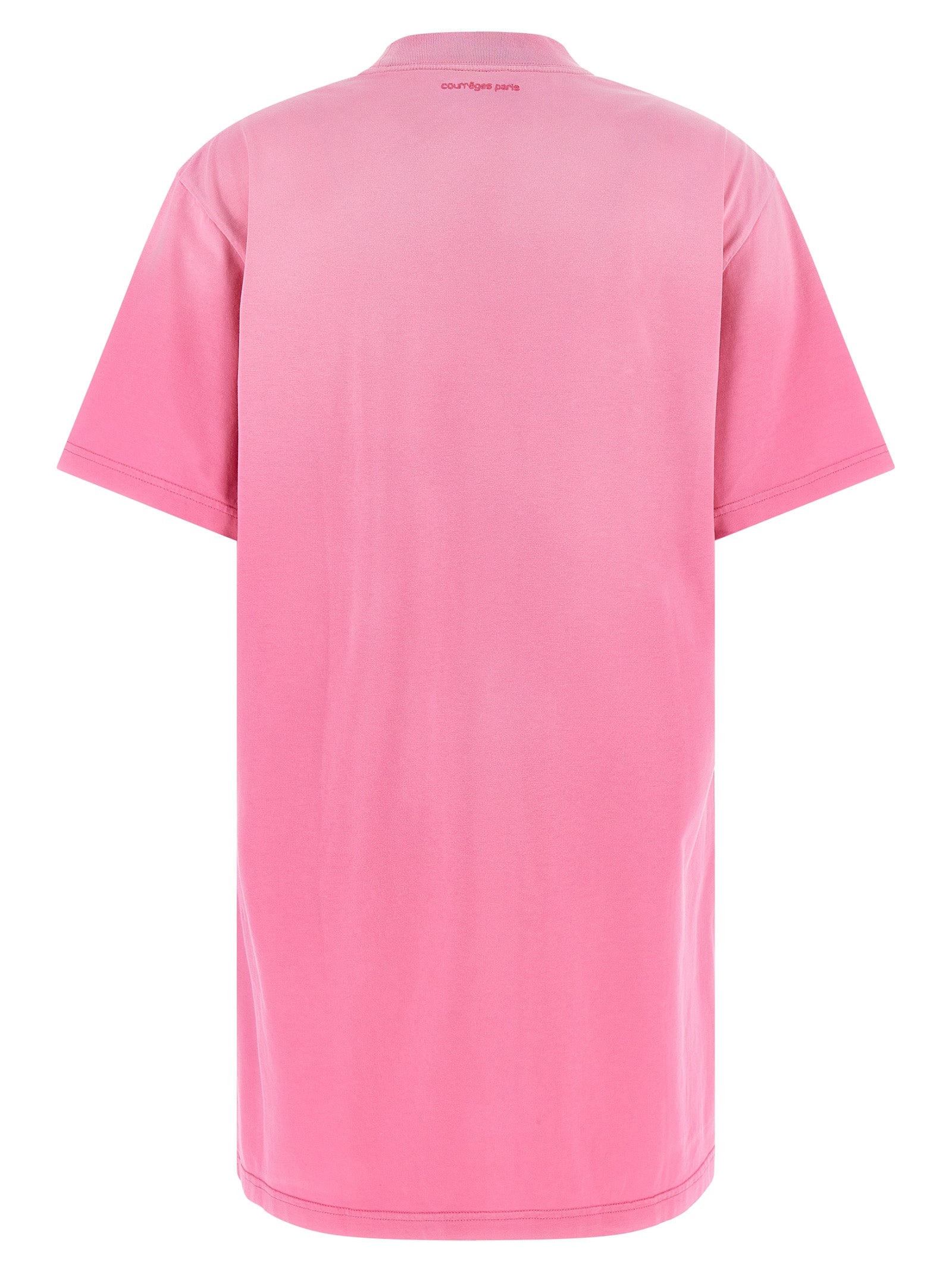 Courrèges Multicolor Cotton Short Dress