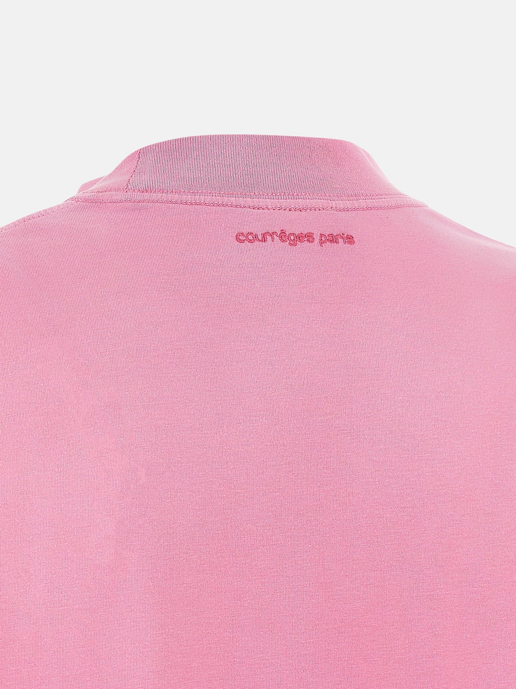 Courrèges Multicolor Cotton Short Dress