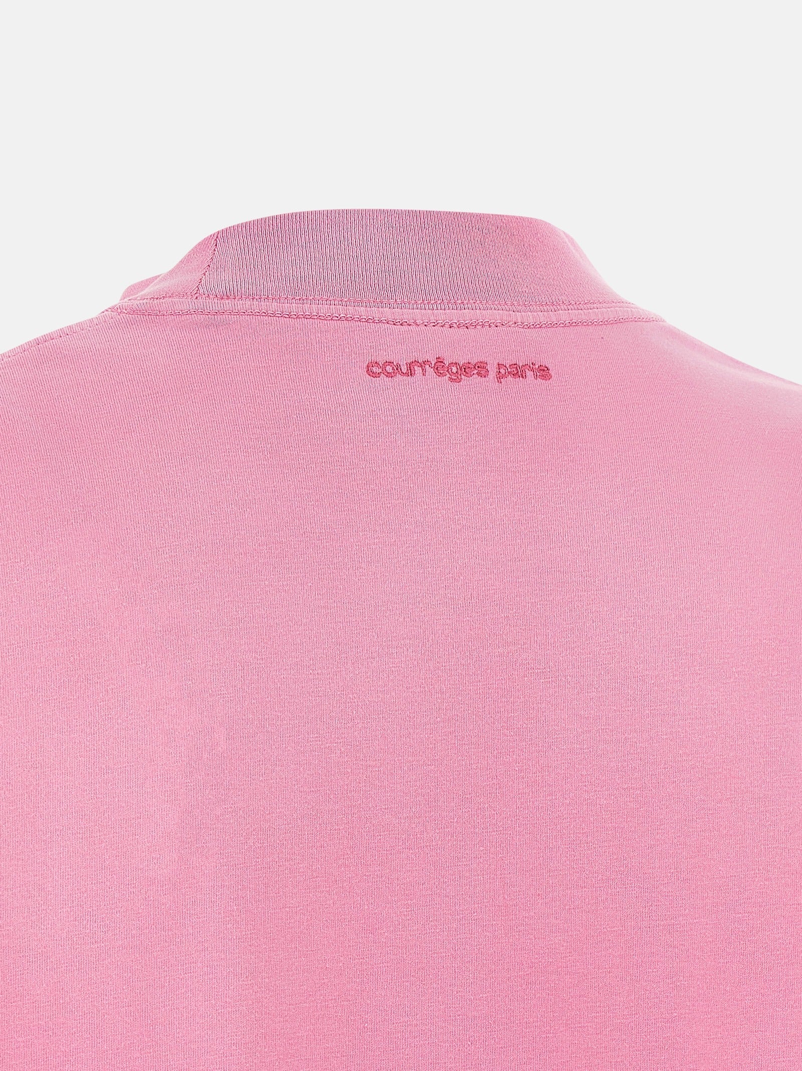 Courrèges Multicolor Cotton Short Dress