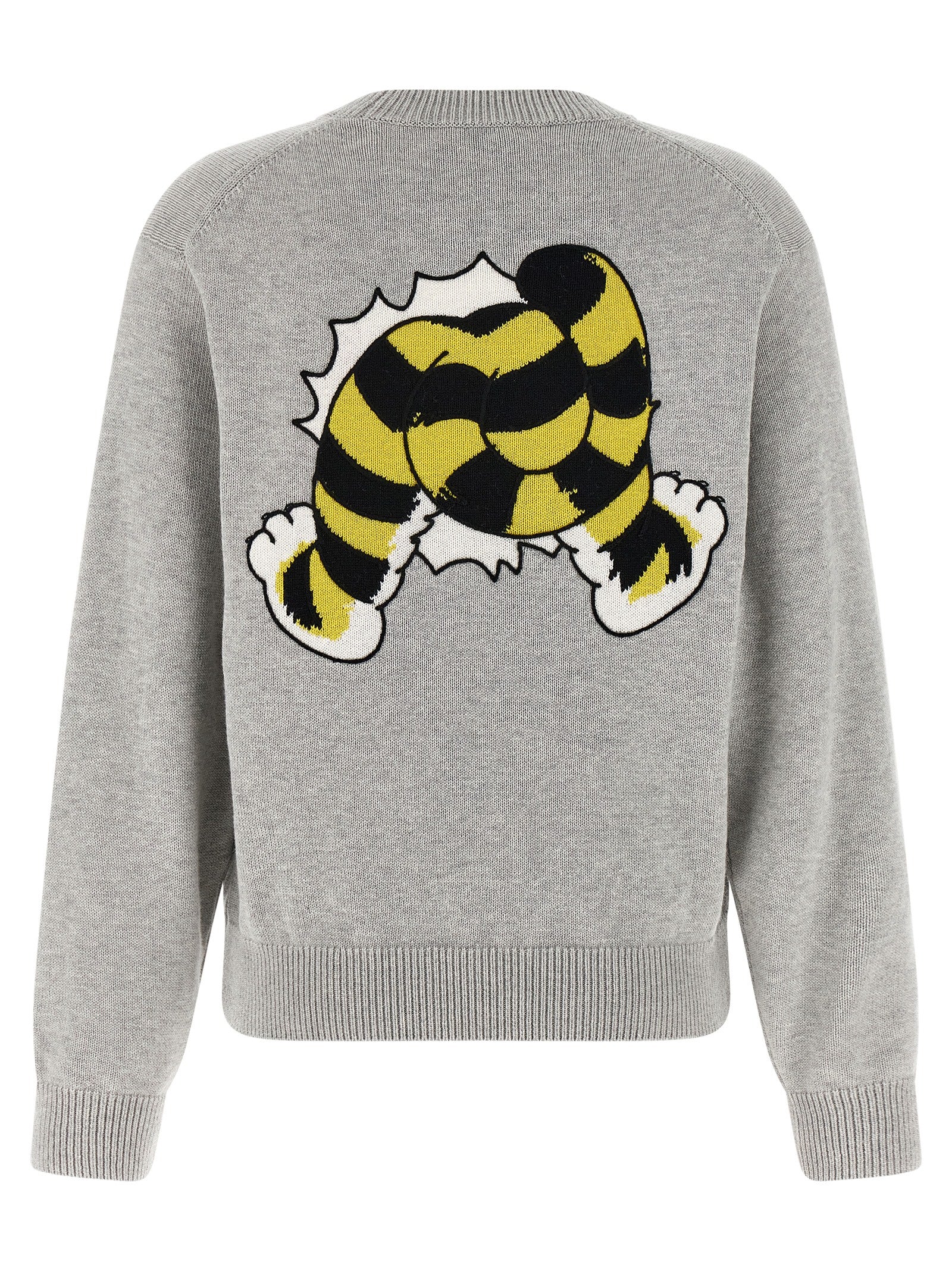 Kenzo Gray Wool Cardigan