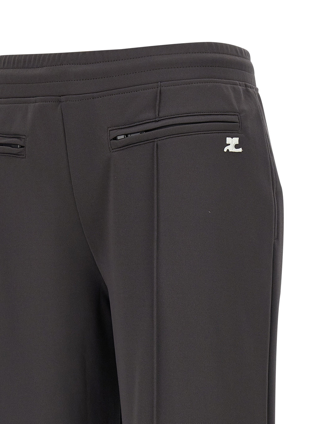 Courrèges Gray Polyester Joggers (Workout Pants)