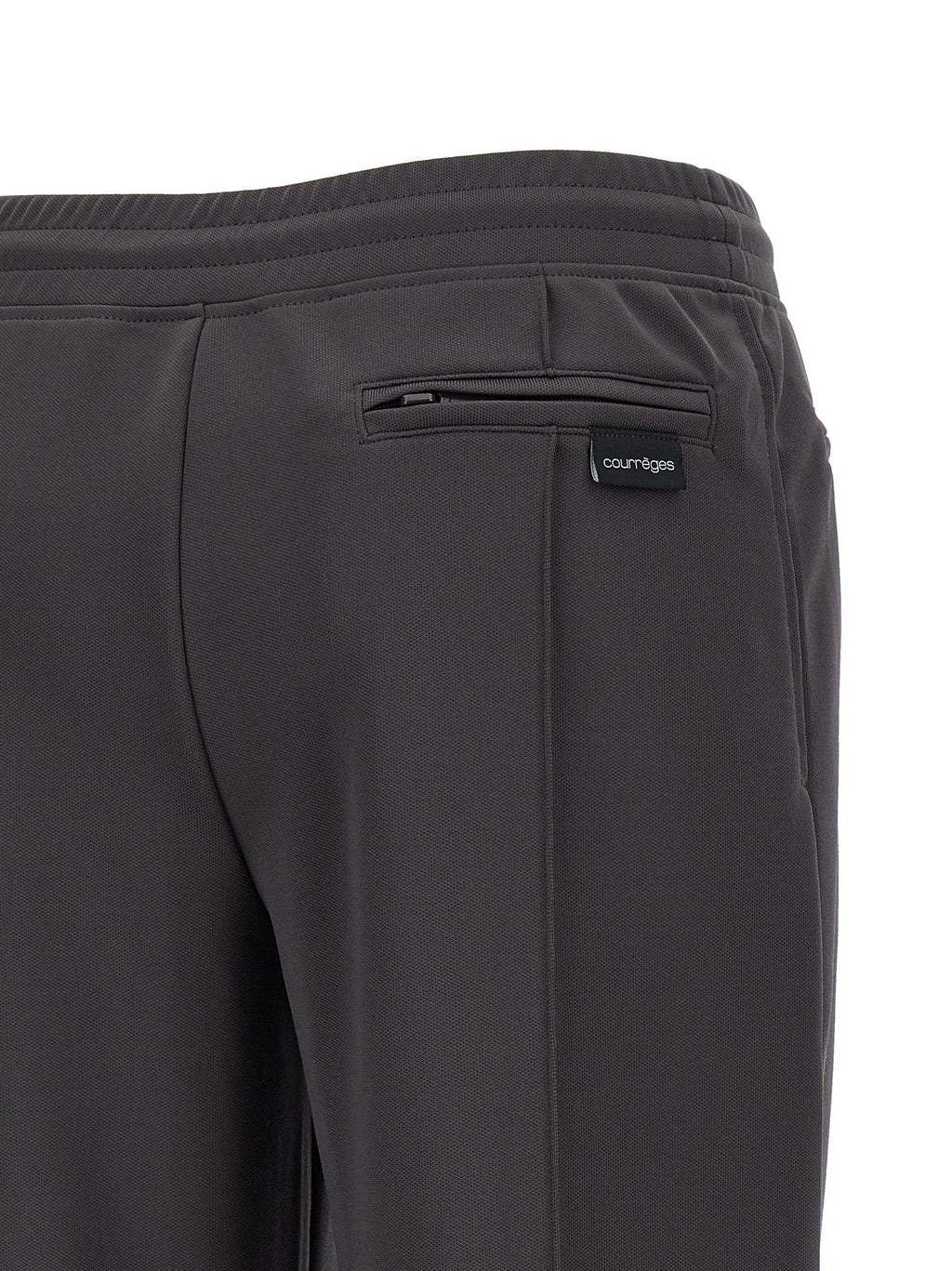 Courrèges Gray Polyester Joggers (Workout Pants)