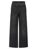 Balenciaga Black Cotton Flared Jeans