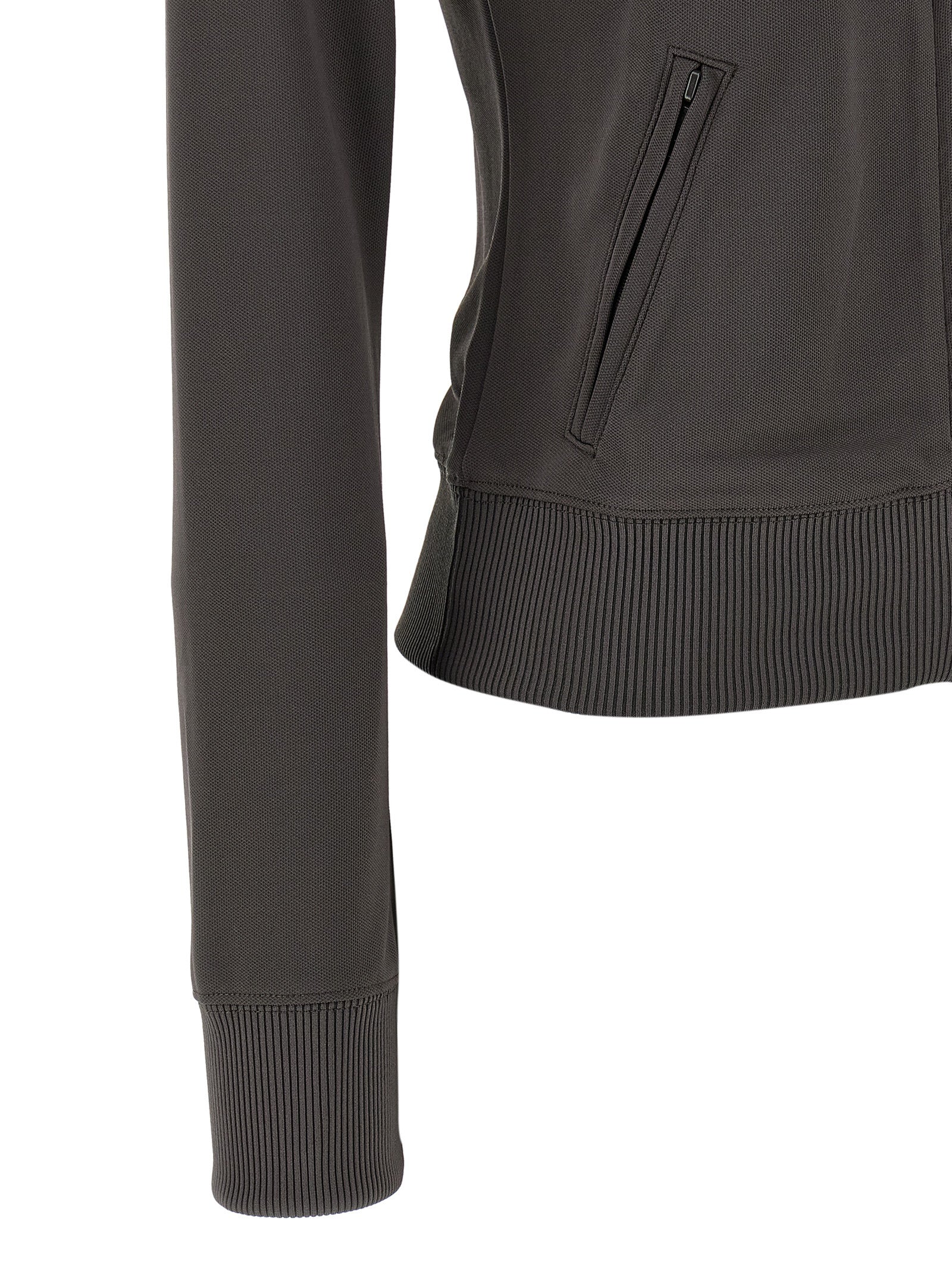Courrèges Gray Polyester Sweatshirt