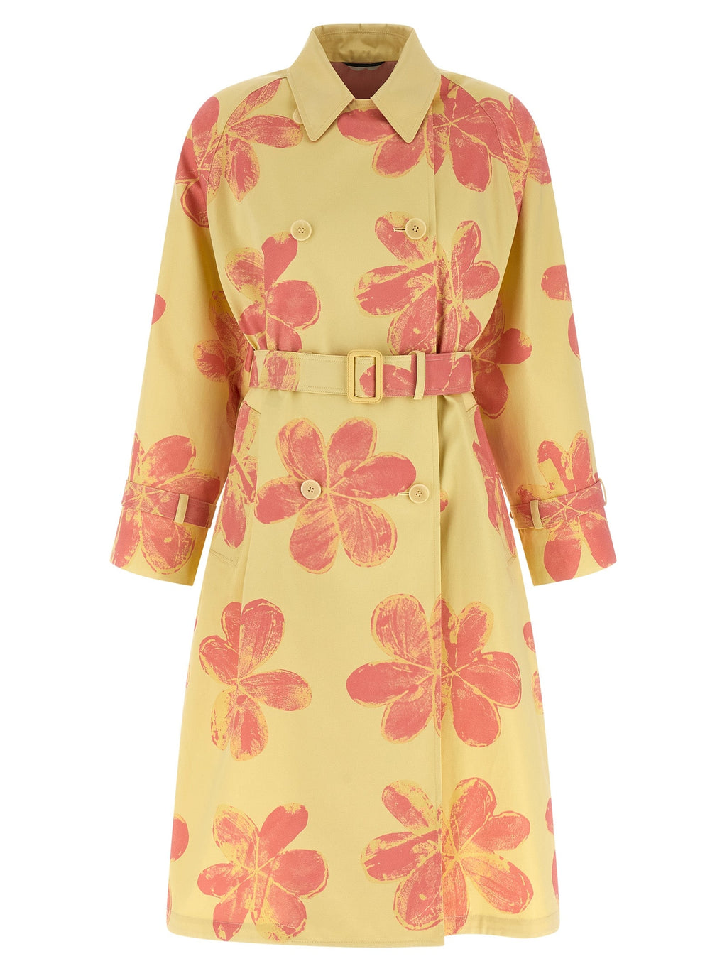 Max Mara Bicolor Cotton Coat