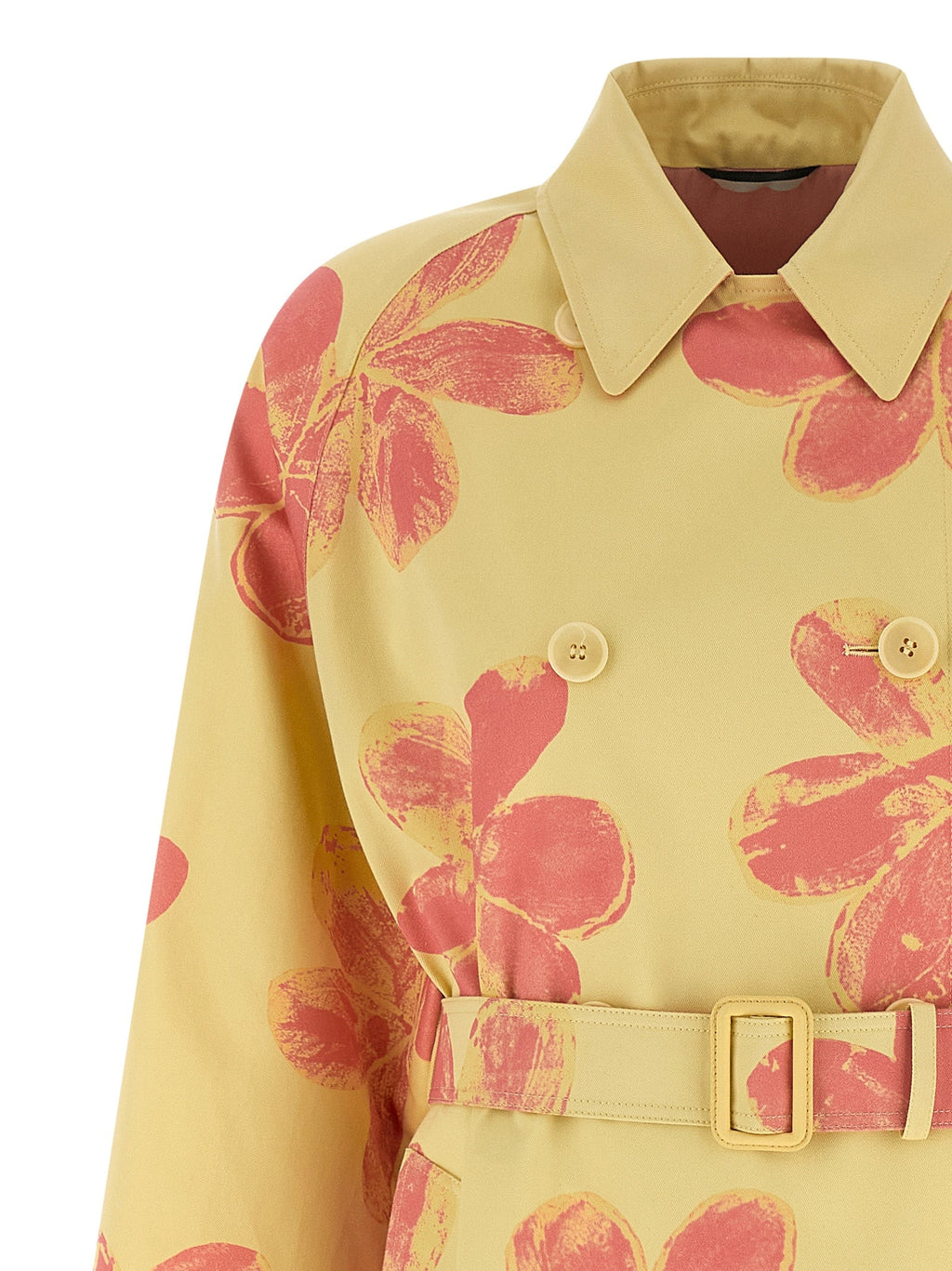 Max Mara Bicolor Cotton Coat