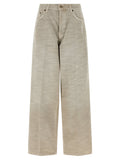 Haikure Gray Cotton Jeans Denim