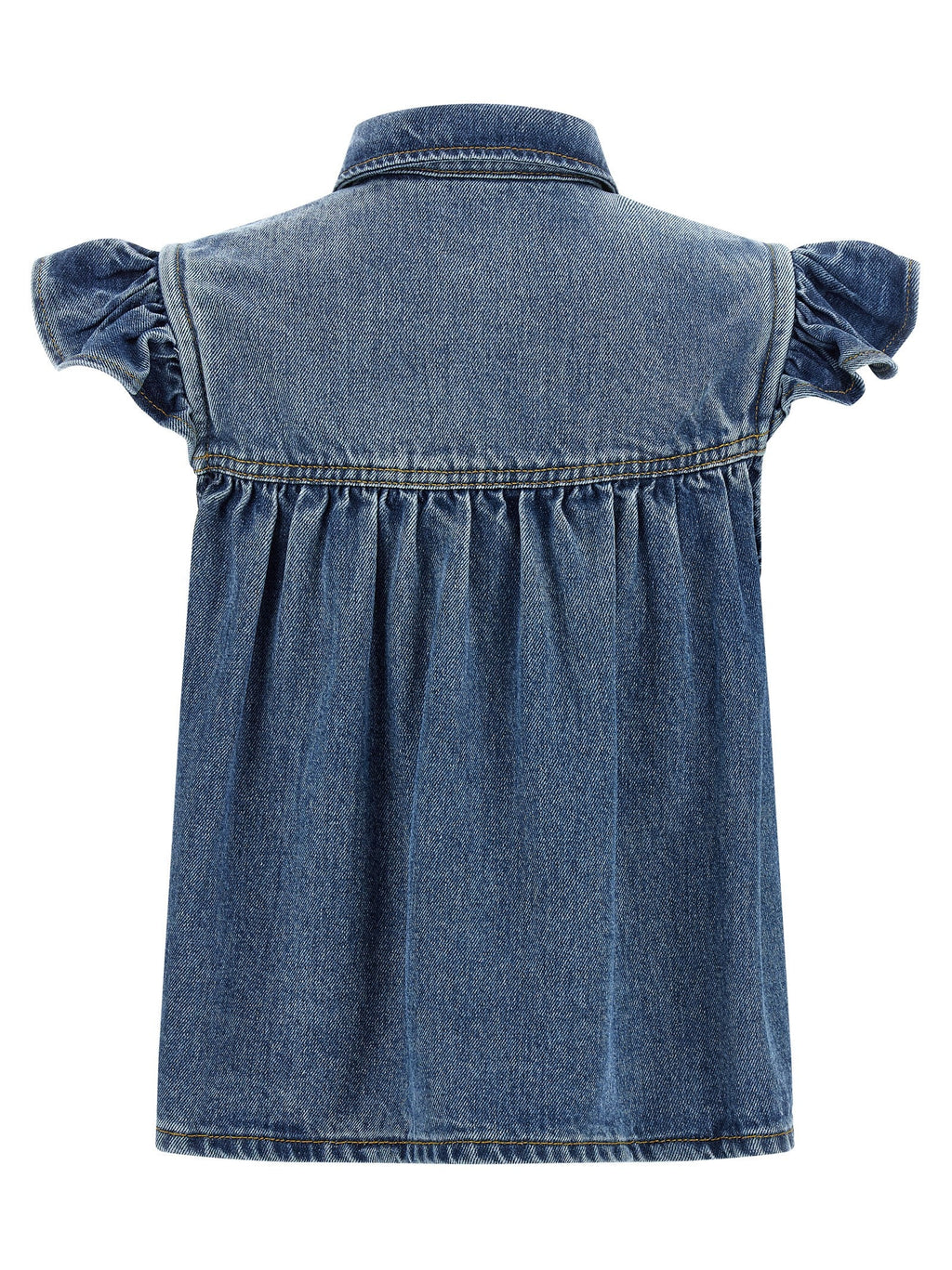 Ganni Blue Denim Shirt