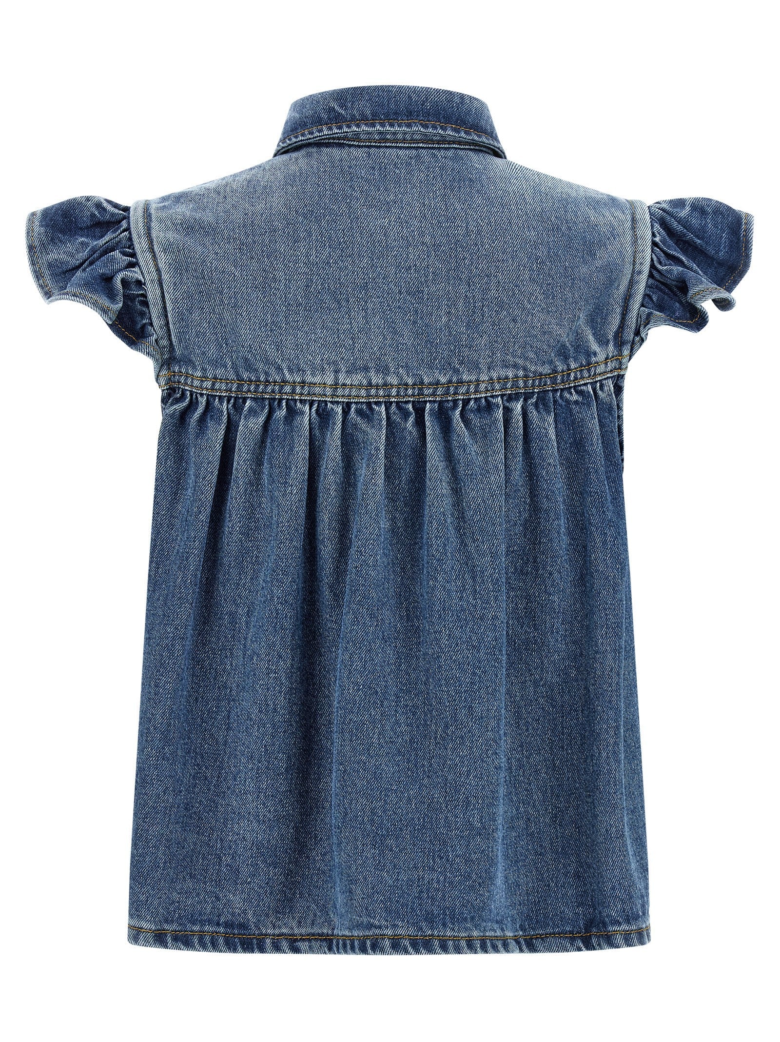 Ganni Blue Denim Shirt