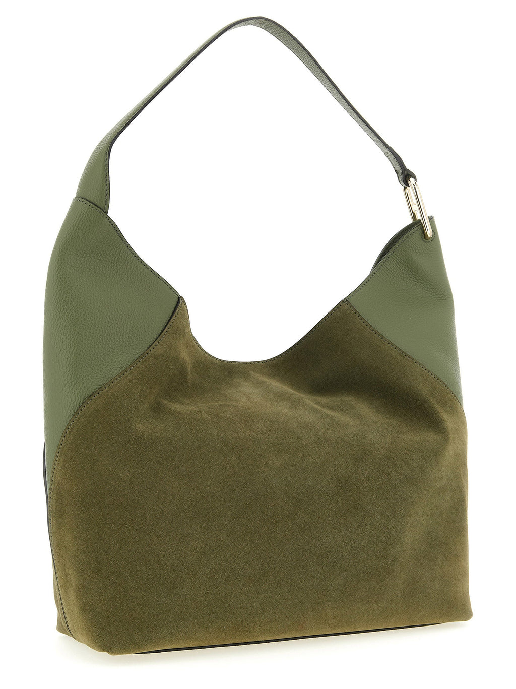 Furla Bicolor Calfskin Shoulder Bag