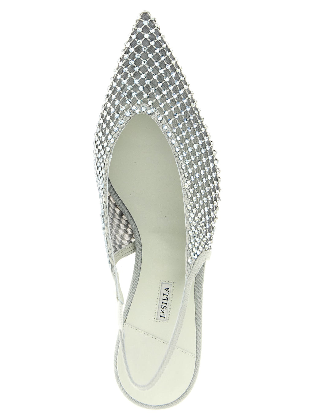 LE SILLA Gray Polyester Mid Heel Pumps