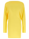 Jacquemus Bicolor Viscose Short Dress