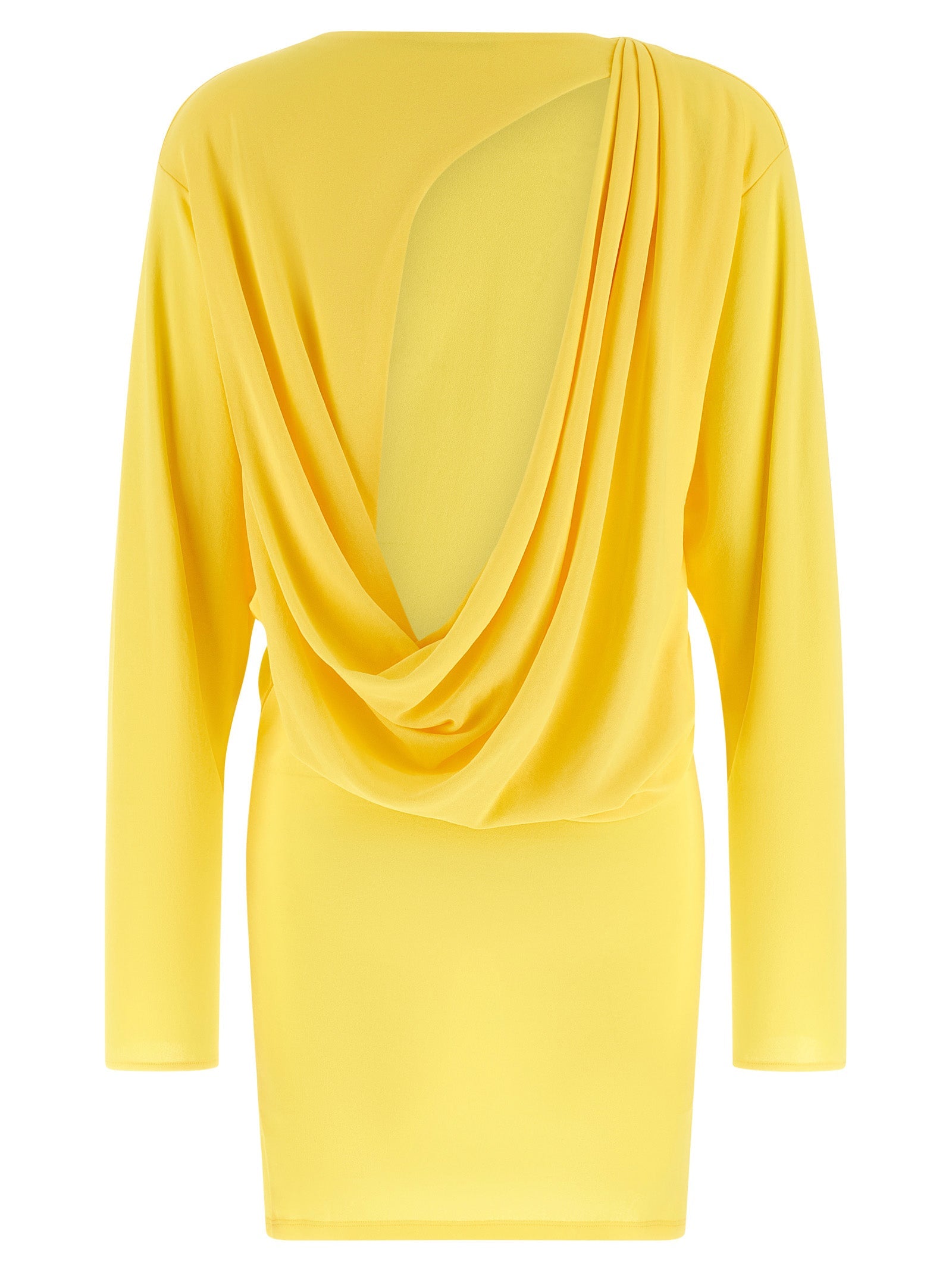 Jacquemus Bicolor Viscose Short Dress