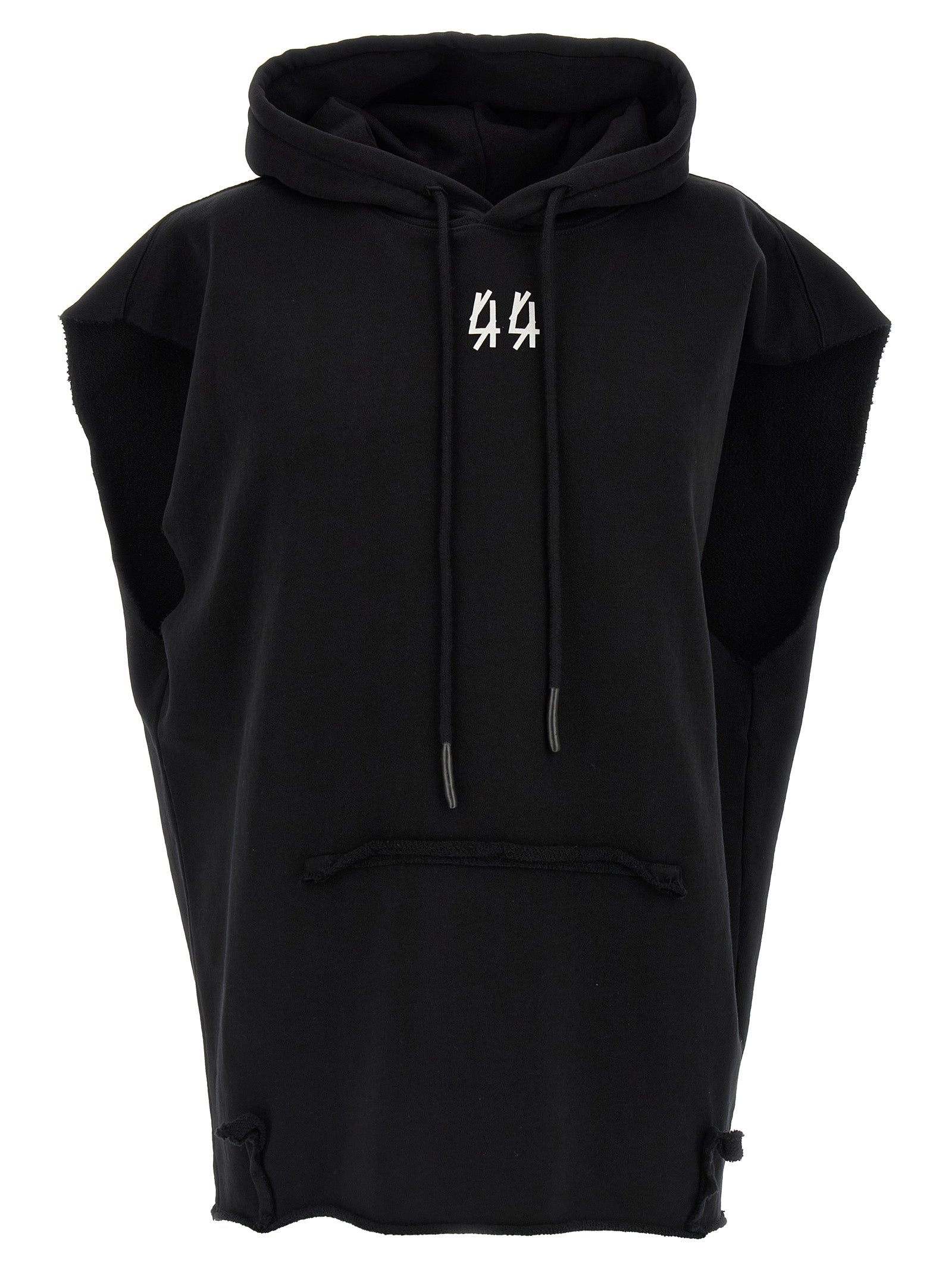 44 Label Group Black Cotton Sweatshirt
