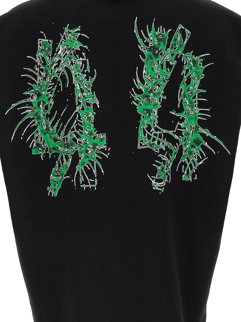 44 Label Group Black Cotton Sweatshirt