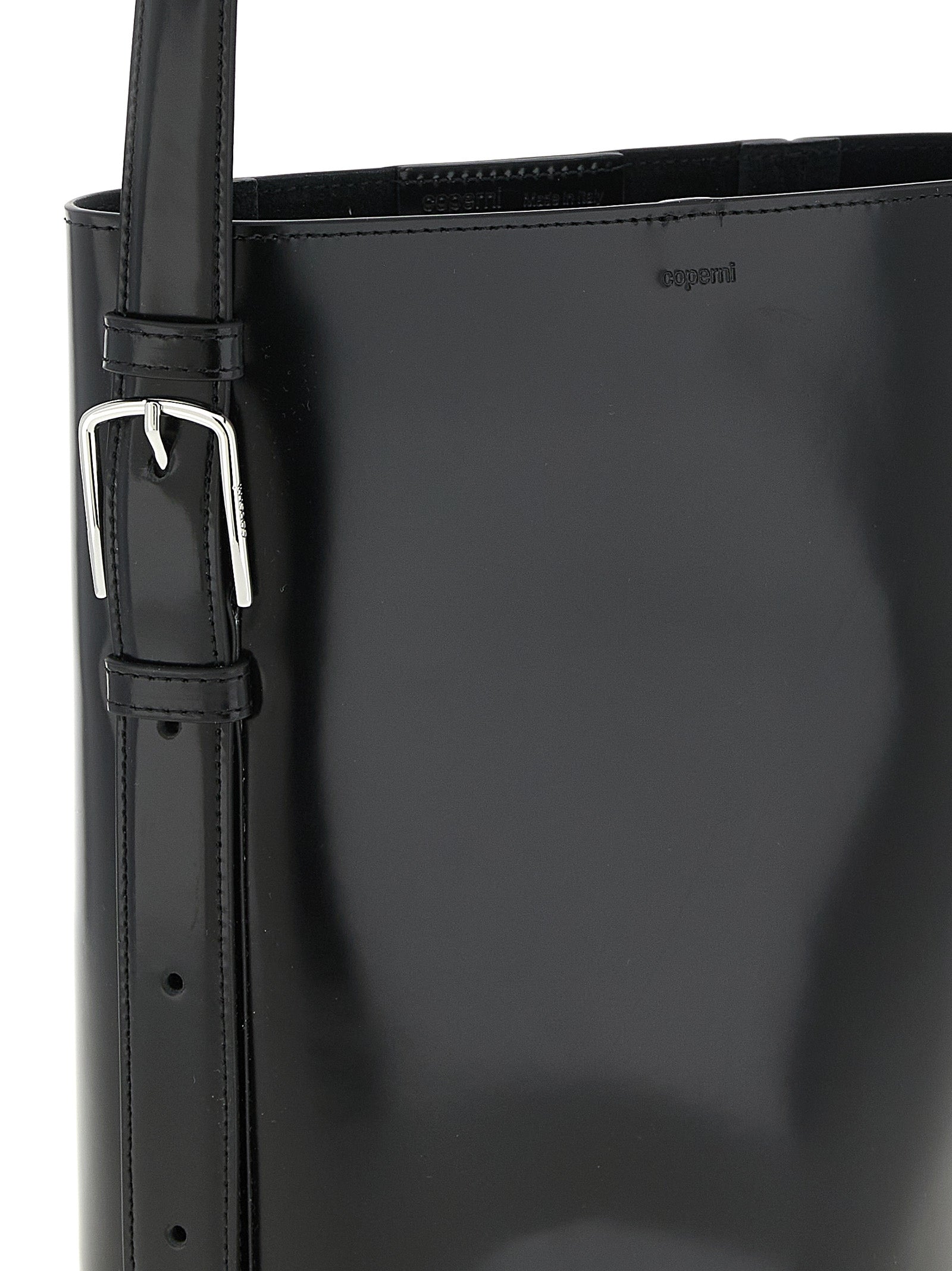 Coperni Black Cowhide Shoulder Bag