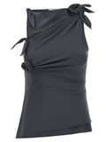Coperni Gray Polyamide Tank Tops