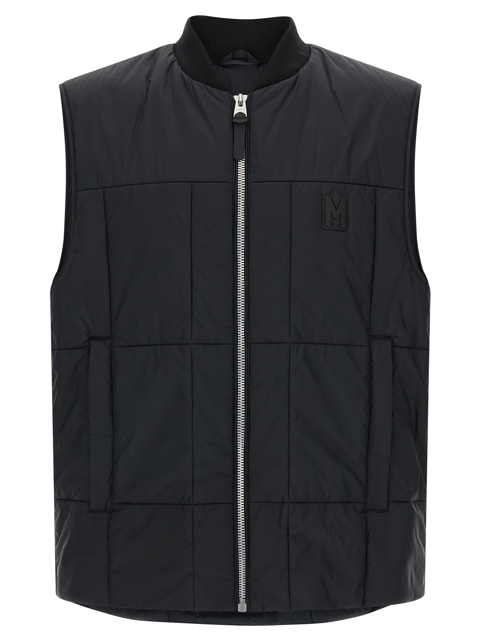 Mackage Black Nylon Sleeveless Jacket