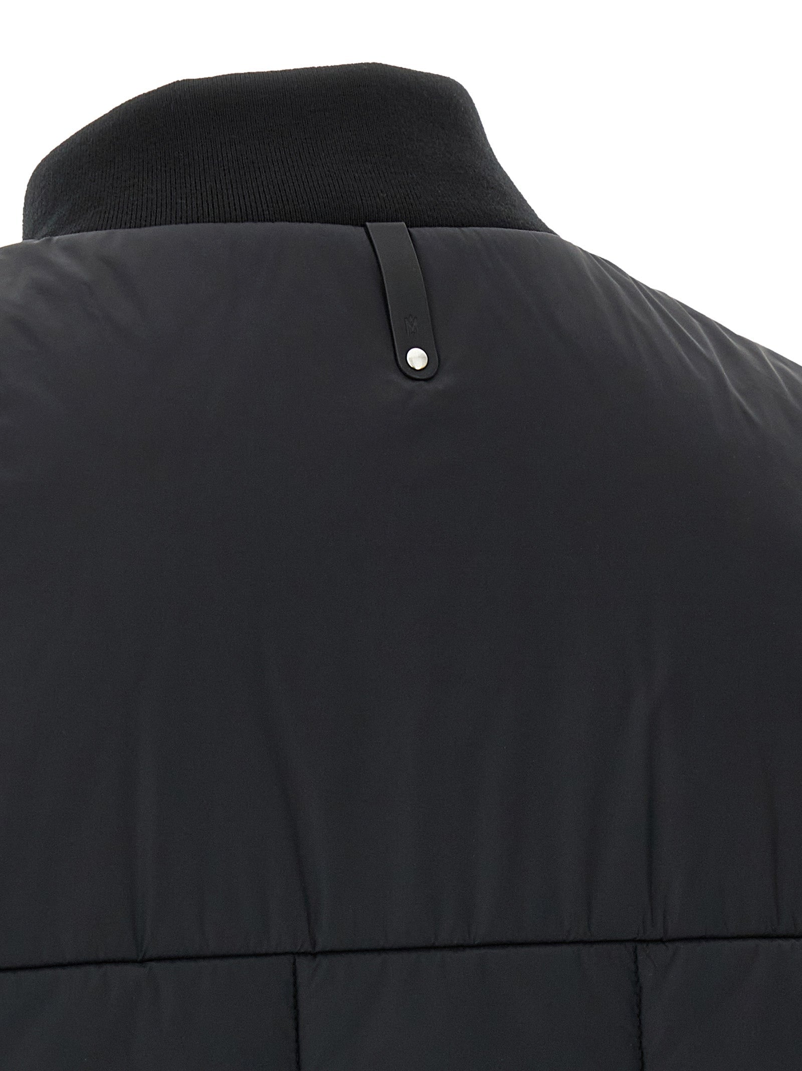 Mackage Black Nylon Sleeveless Jacket