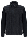 Mackage Blue Virgin Wool Full-Length Jacket