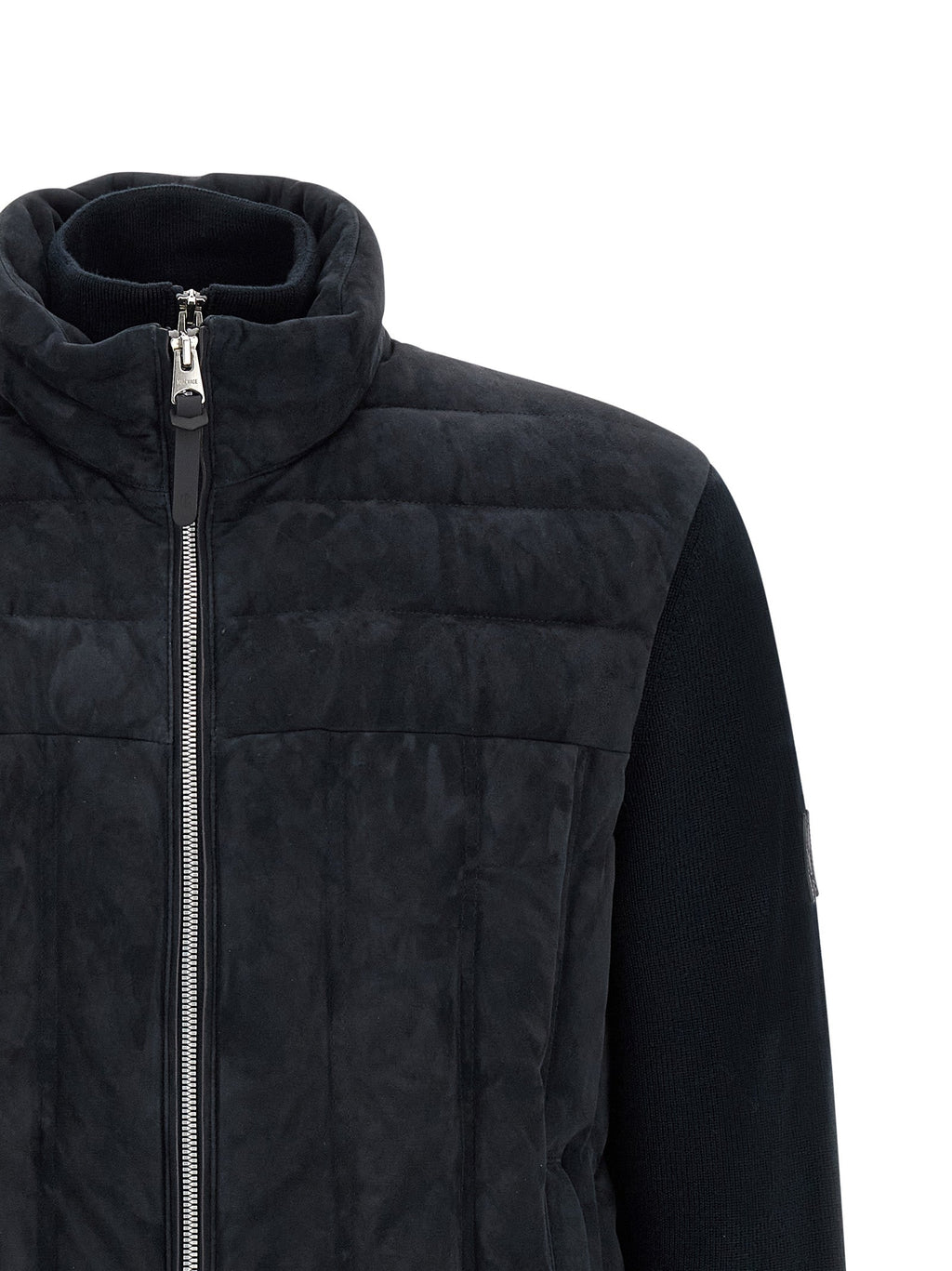 Mackage Blue Virgin Wool Full-Length Jacket