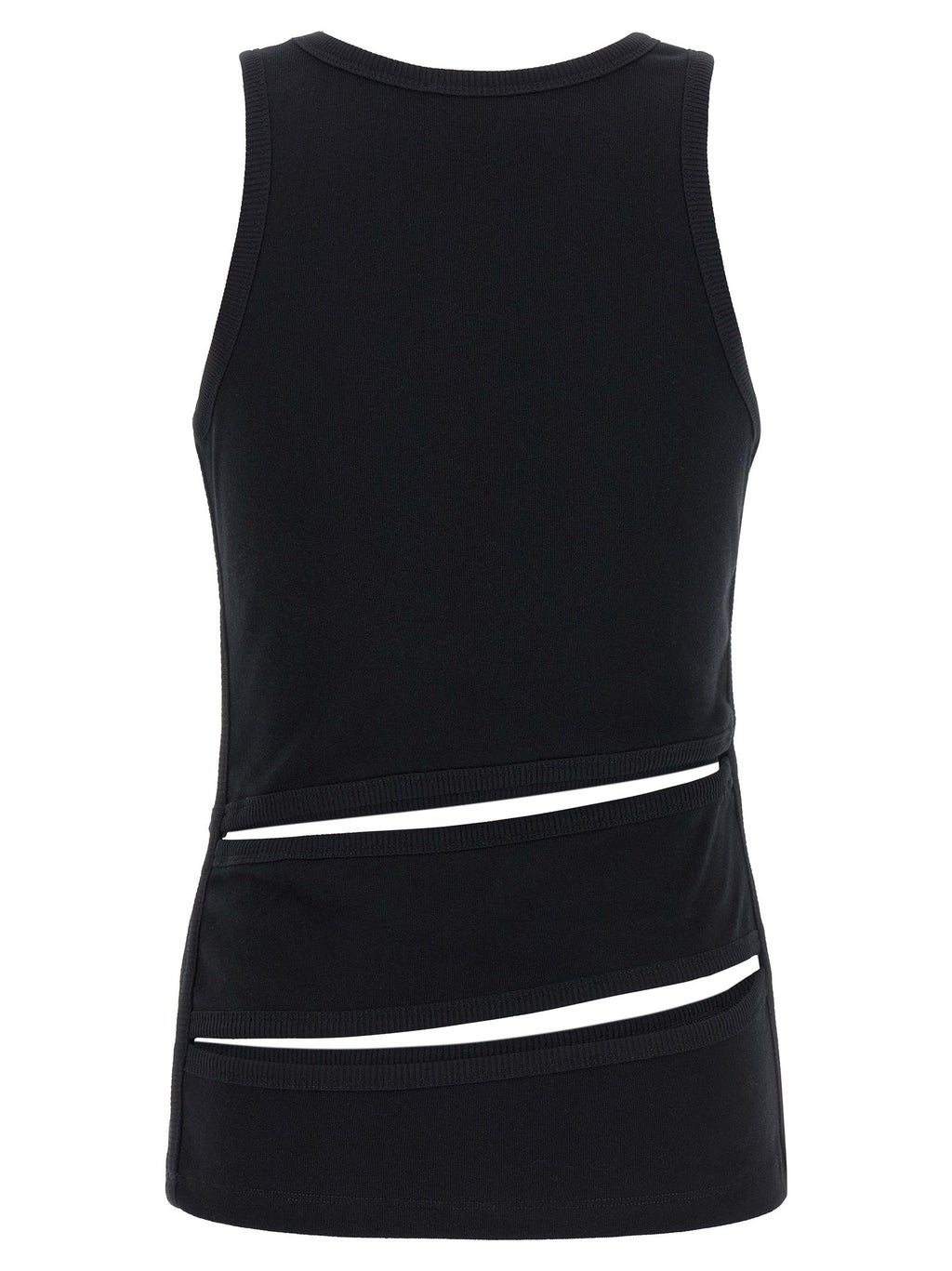 Coperni Black Organic Cotton Tank Tops