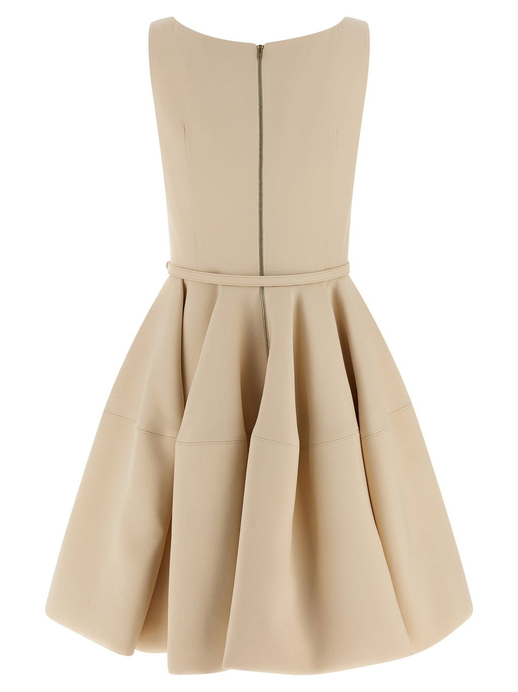 Fendi Multicolor Wool Short Dress