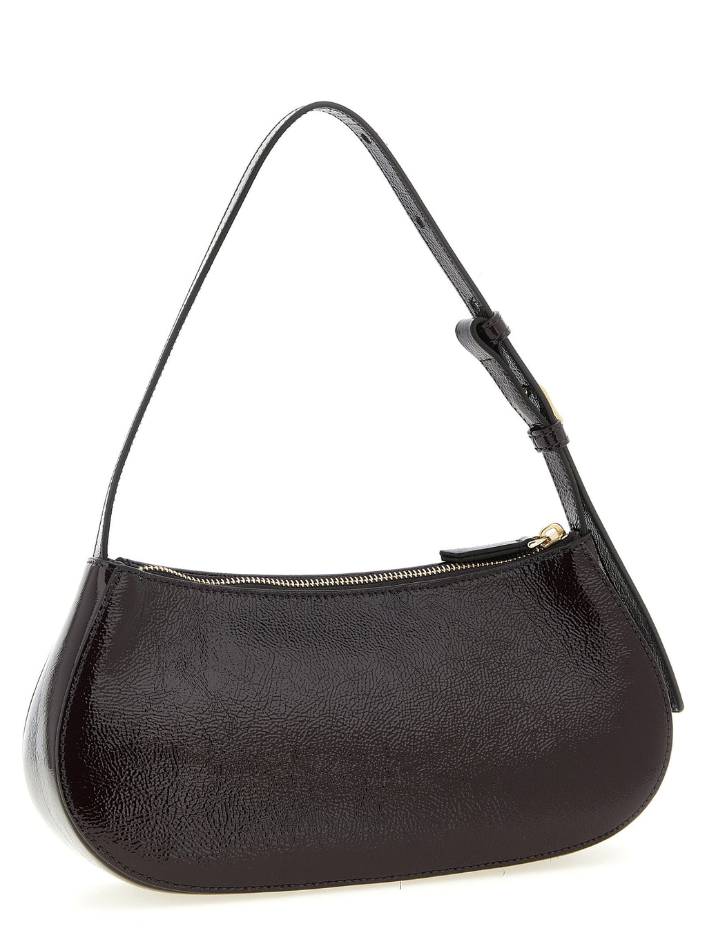 Mulberry Purple Calfskin Shoulder Bag