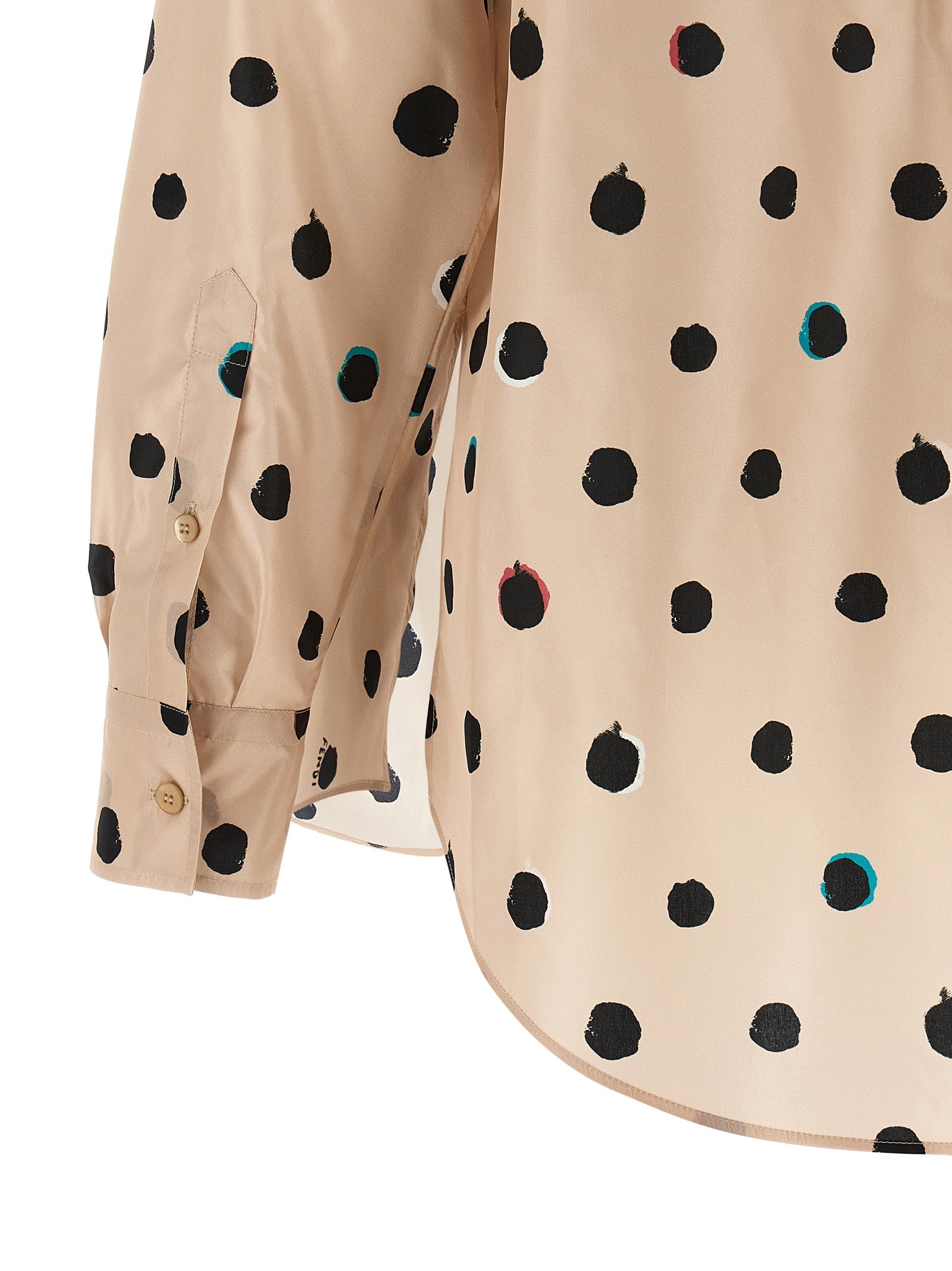 Fendi Multicolor Silk Blouse