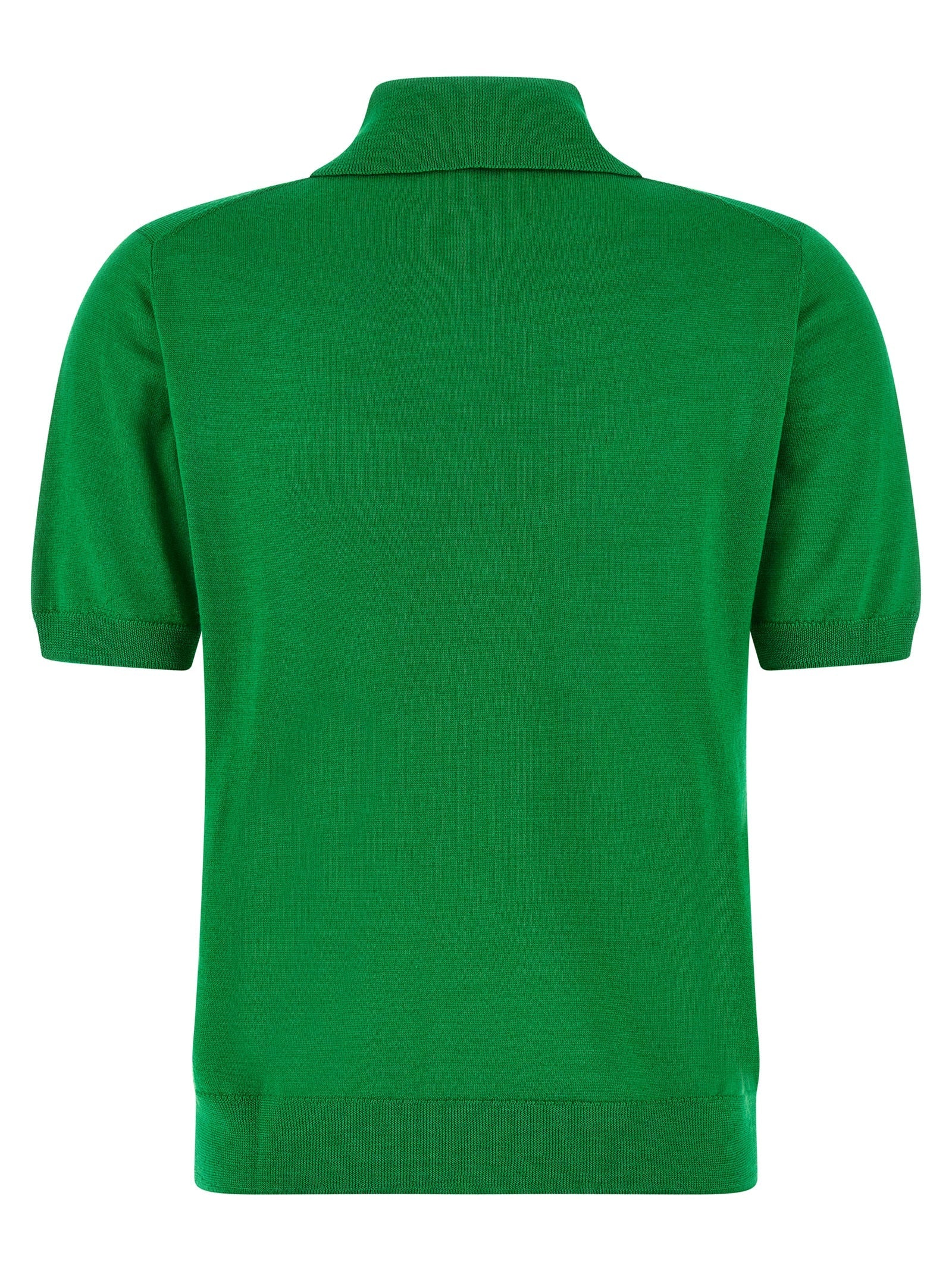 P.A.R.O.S.H. Bicolor Wool Polo Shirt