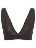 P.A.R.O.S.H. Brown Viscose Bra