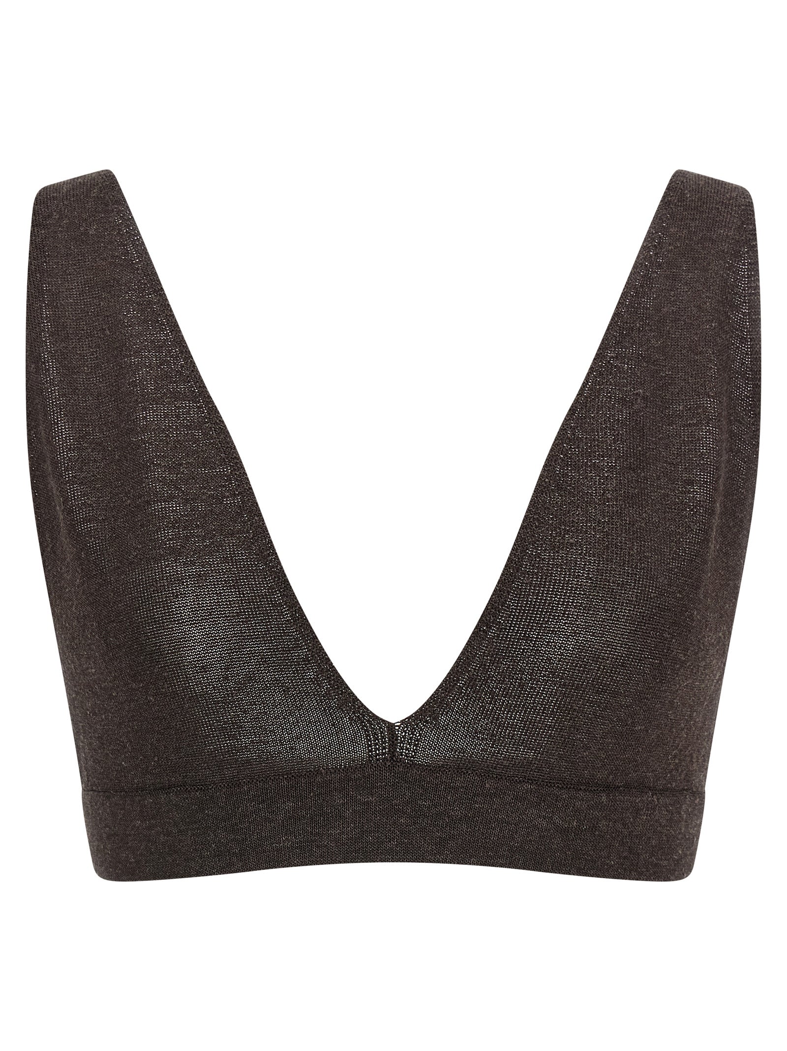 P.A.R.O.S.H. Brown Viscose Bra