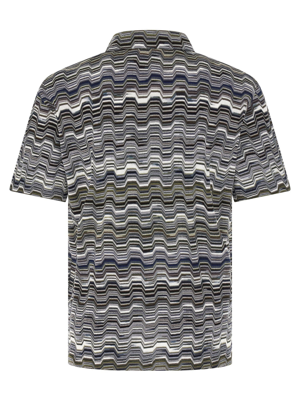 Missoni Bicolor Cotton Polo Shirt