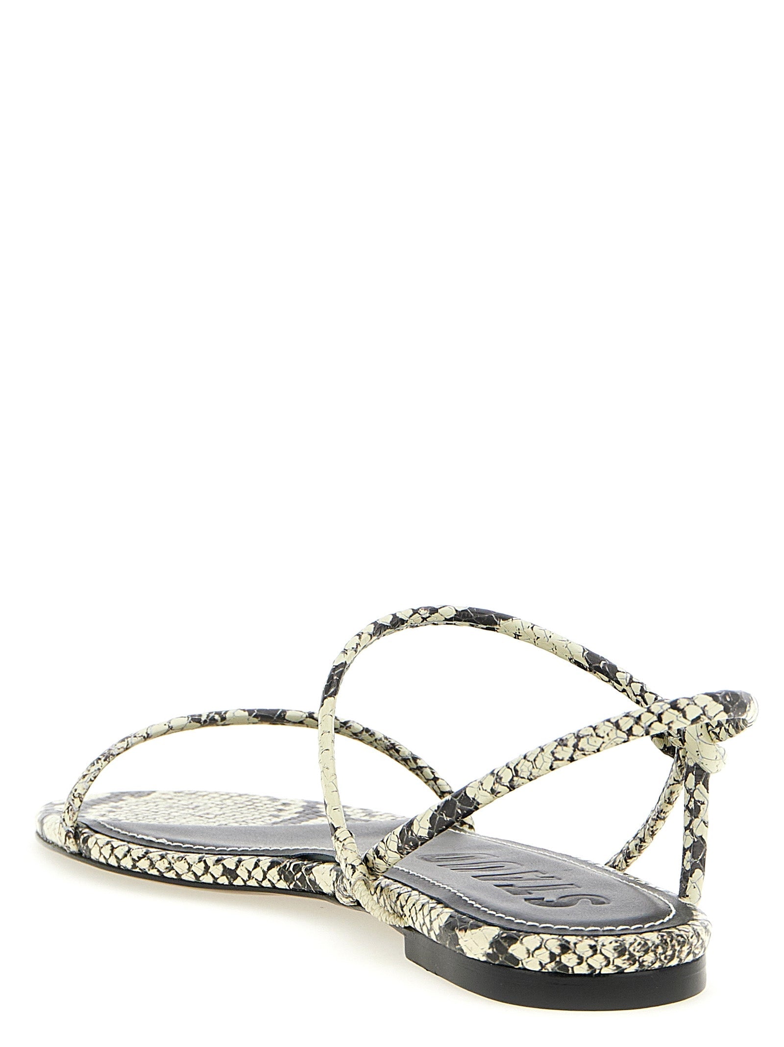 Staud Bicolor Cowhide Flat Sandals