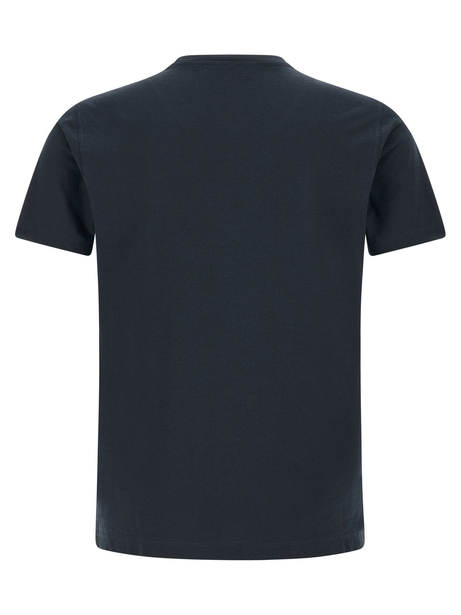 ZANONE Blue Cotton T-Shirt