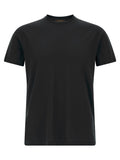 ZANONE Black Cotton T-Shirt