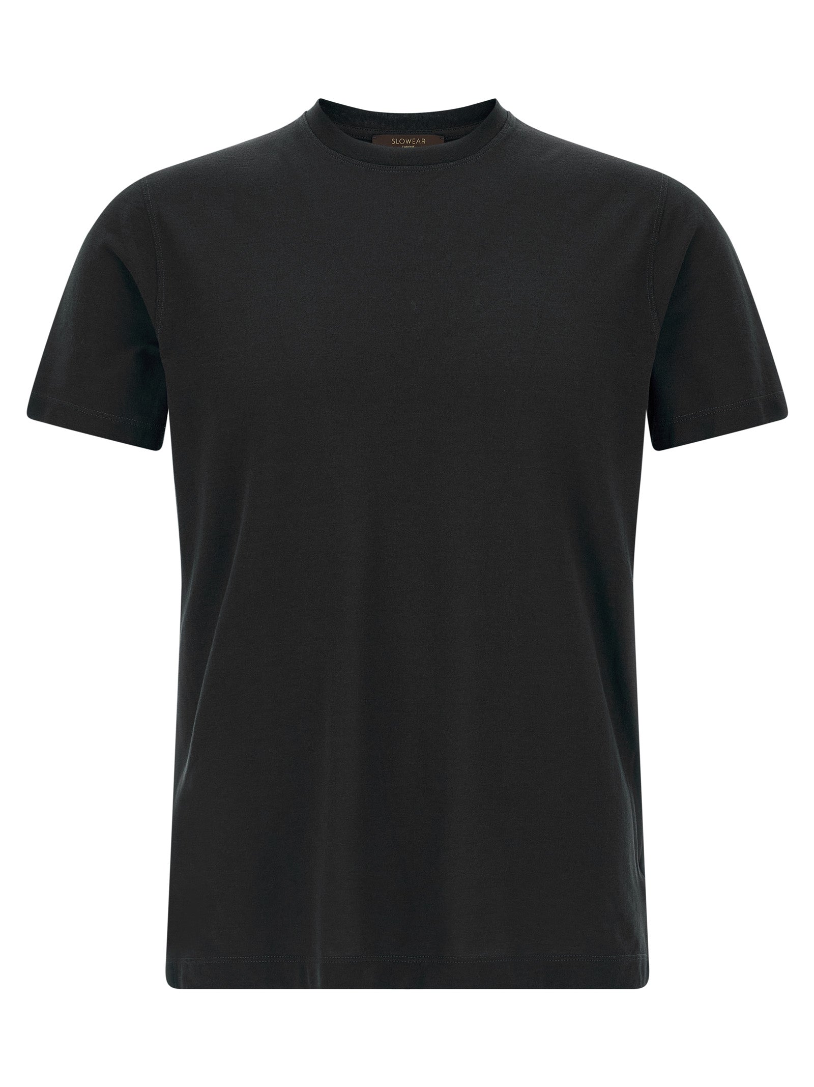 ZANONE Black Cotton T-Shirt
