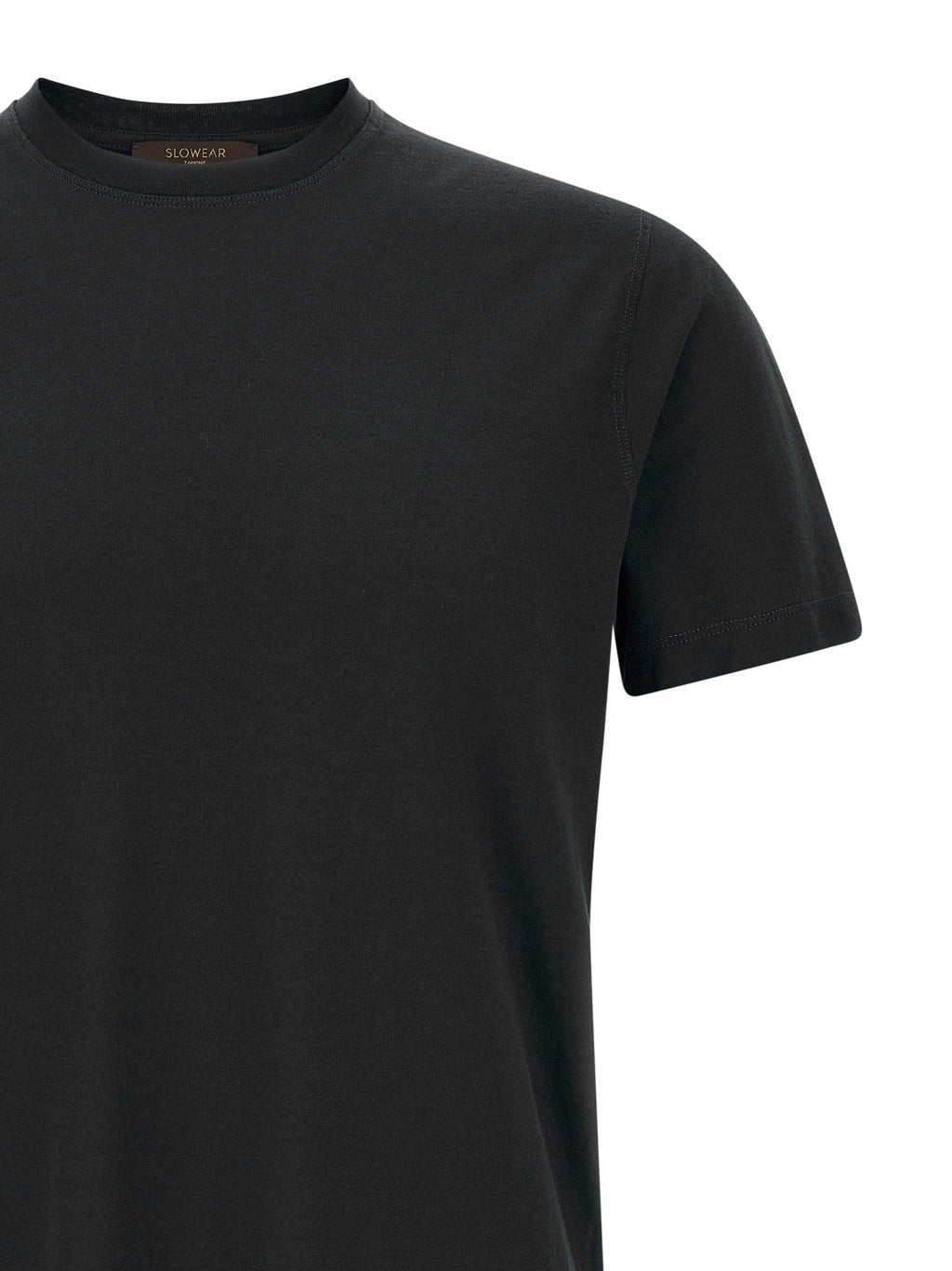 ZANONE Black Cotton T-Shirt