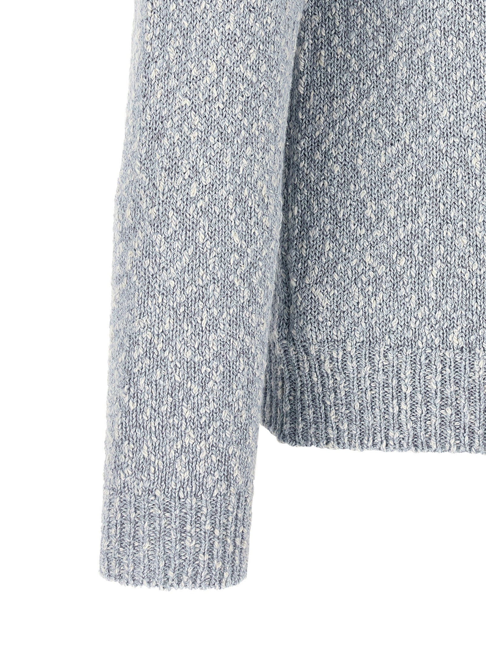 ZANONE Blue Cotton Cardigan