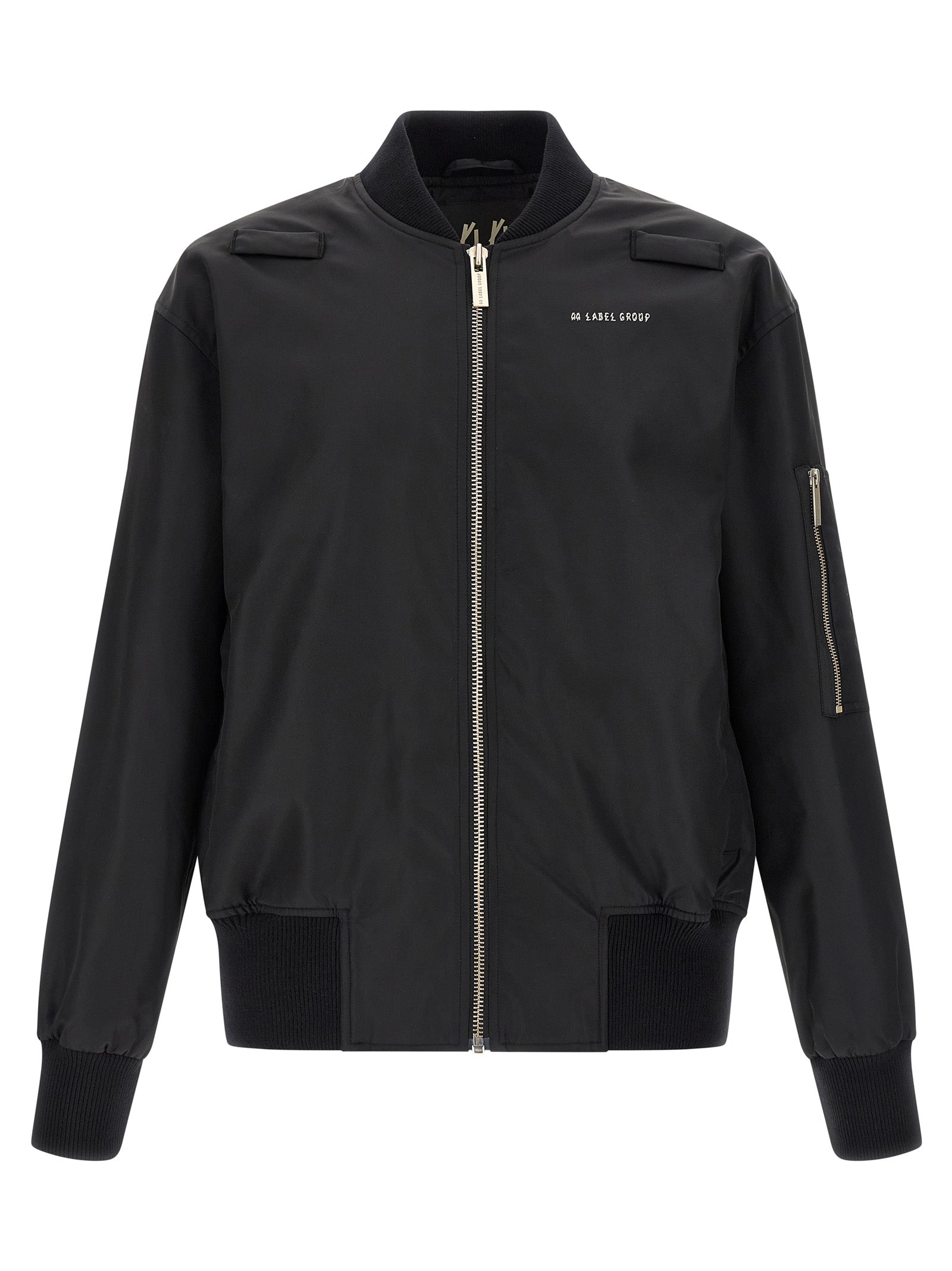 44 Label Group Black Polyamide Bomber