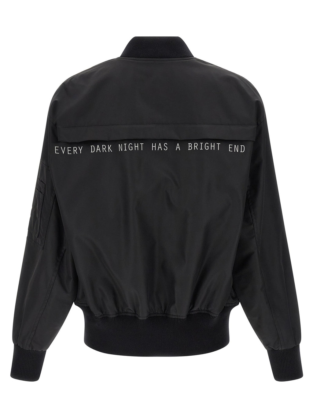 44 Label Group Black Polyamide Bomber