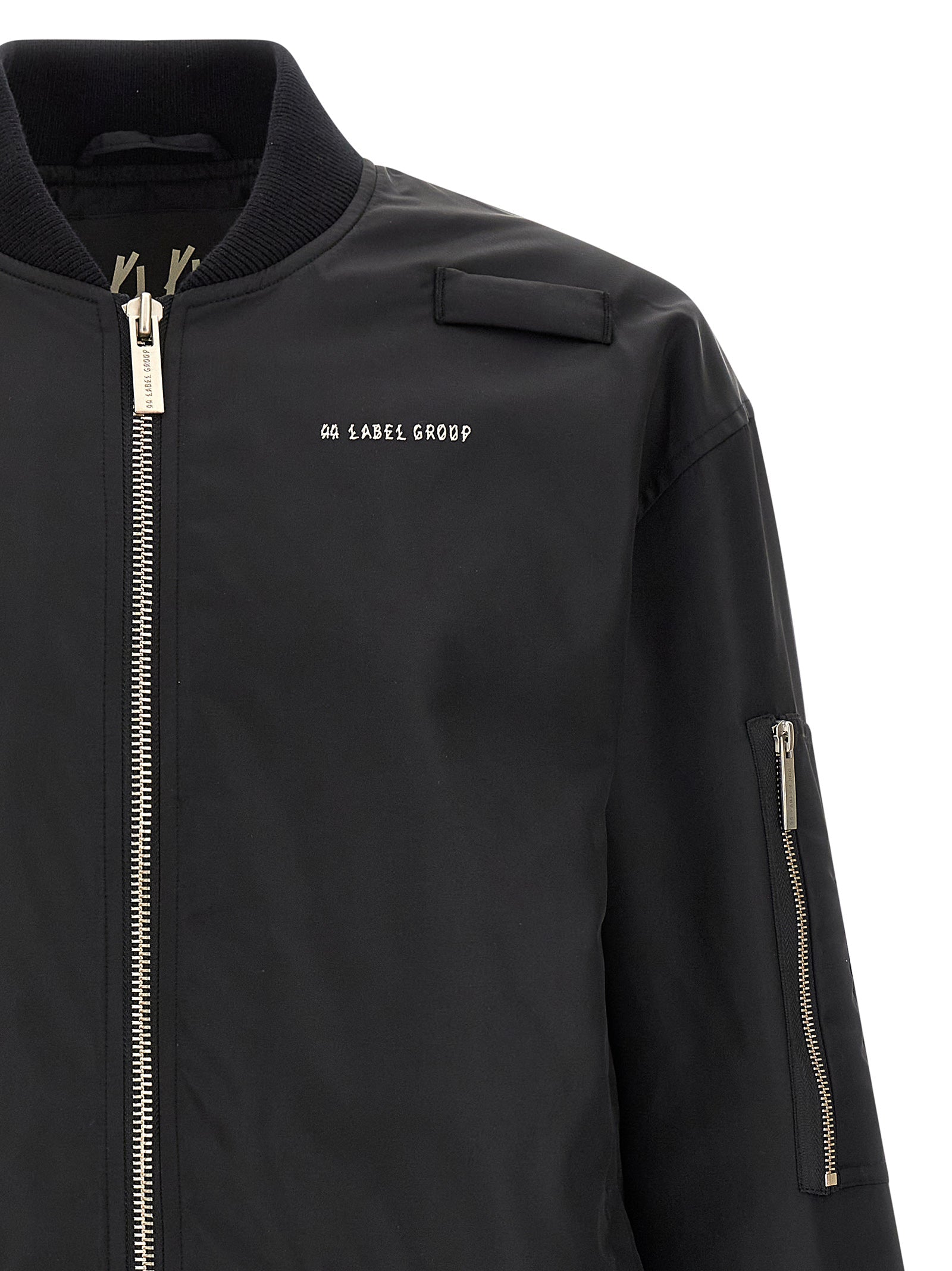 44 Label Group Black Polyamide Bomber
