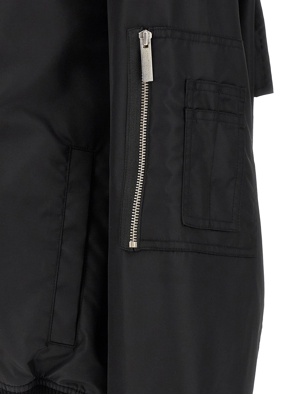 44 Label Group Black Polyamide Bomber