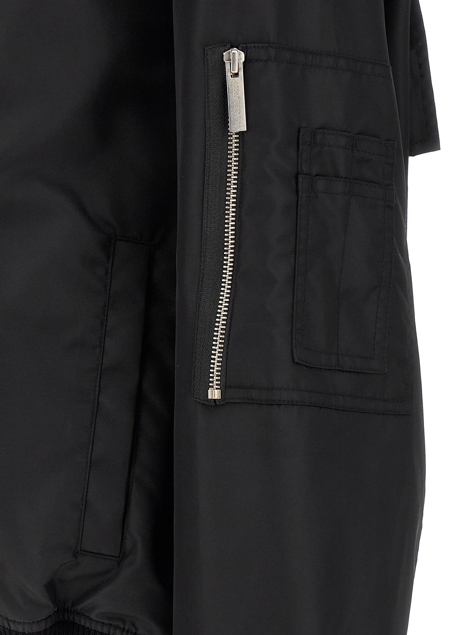 44 Label Group Black Polyamide Bomber