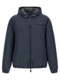 Moncler Grenoble Blue Polyamide Shell Jacket