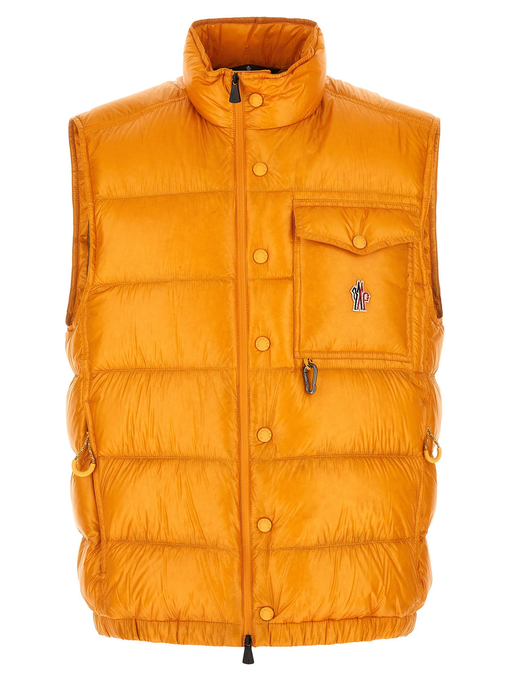 Moncler Grenoble Bicolor Polyester Sleeveless Jacket