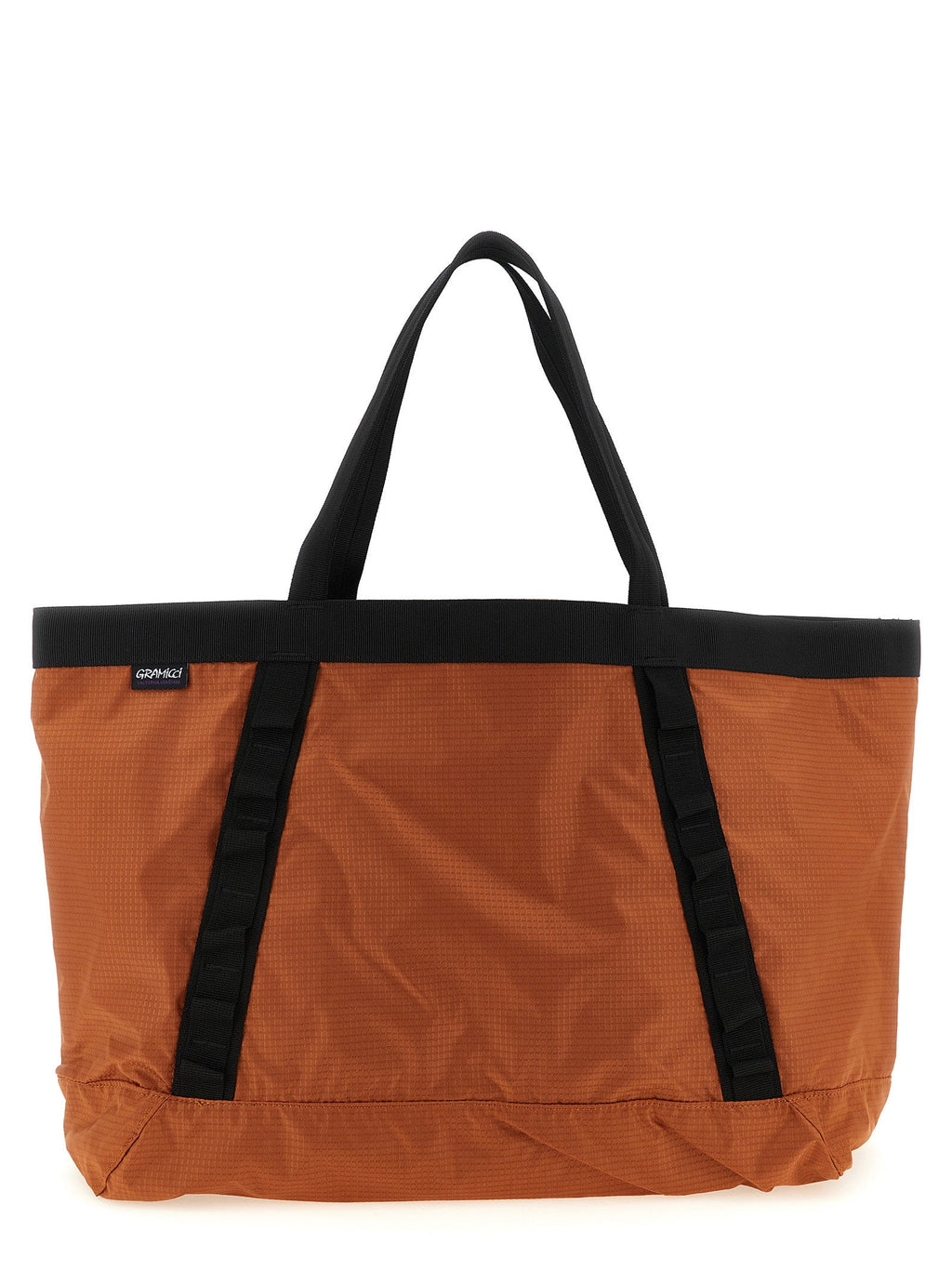 Gramicci Orange Nylon Tote Bag