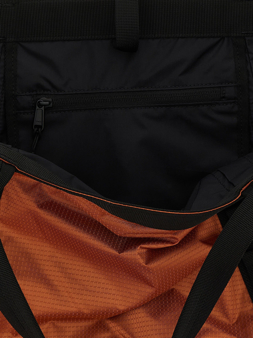 Gramicci Orange Nylon Tote Bag