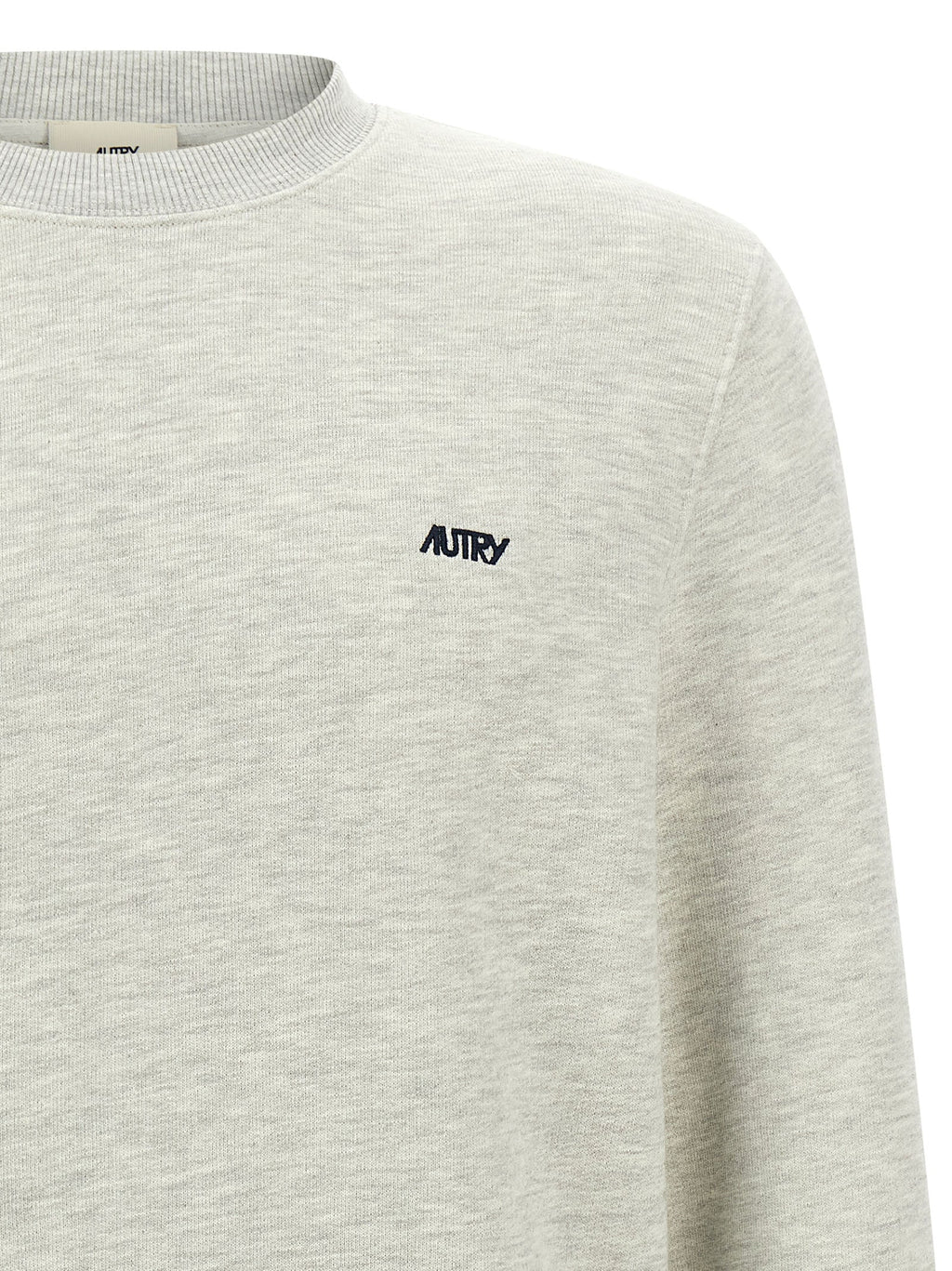 Autry Gray Cotton Sweatshirt